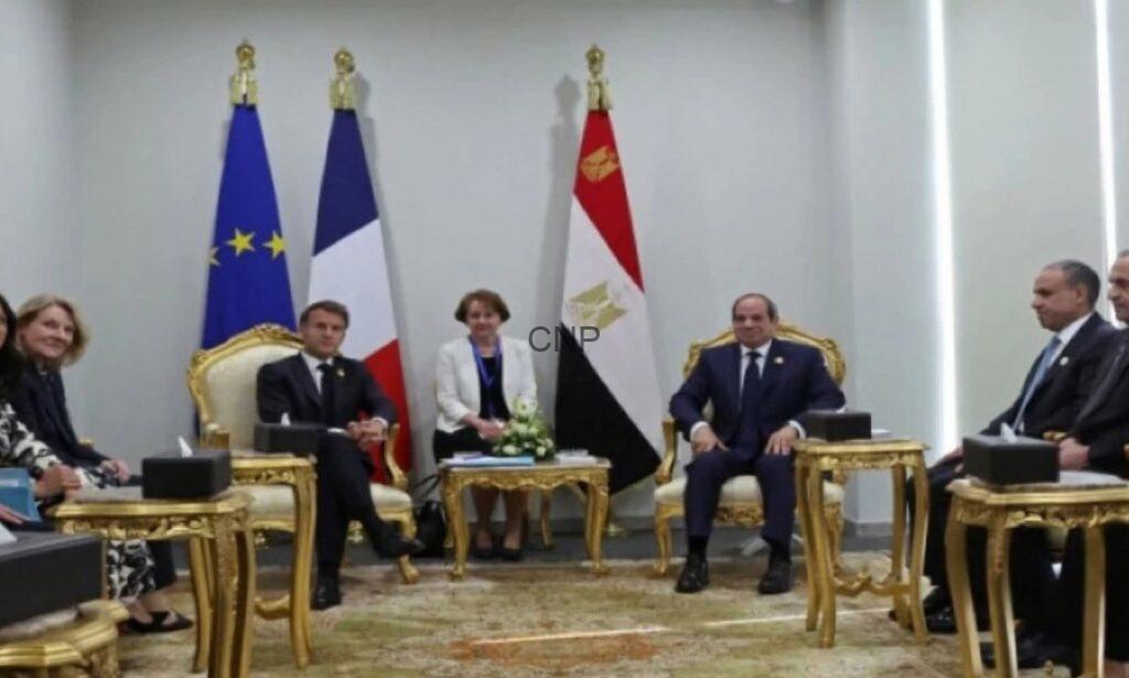 ماكرون والسيسي يبحثان تثبيت وقف إطلاق النار في غزة والأوضاع في لبنان